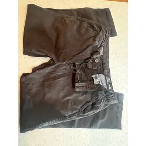 GEORGE SLIM BLACK CHINO PANTS MENS 36 X 30